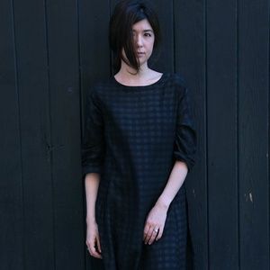 Eka Epice Dress - Black Gingham